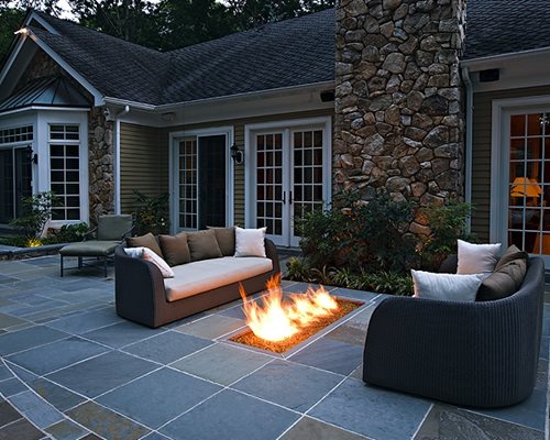 Back Yard Patio with Fire Pit Ideas