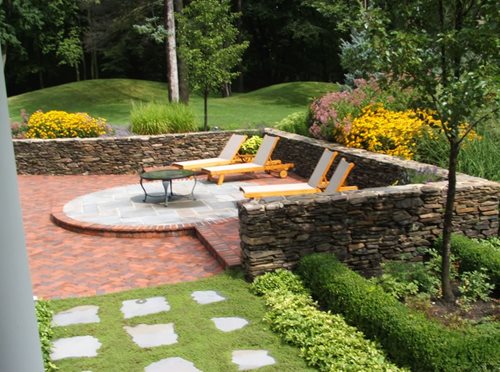 Patio Walls &amp; Steps - Landscaping Network