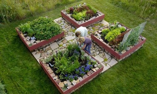 raised bed gardening ideas. of vegetable gardens has
