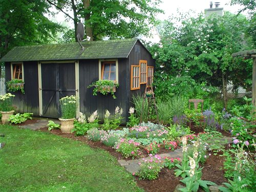 Backyard Garden Sheds - Landscaping Network