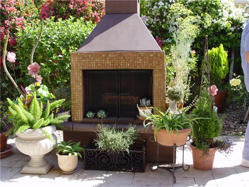 Prefab Outdoor Fireplaces - Landscaping Network