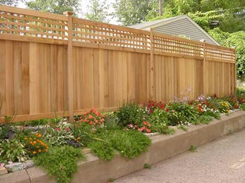 wood fence privacy fence the fence deck patio company_4954