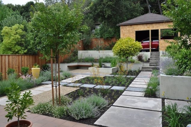 California Back Yard Landscape Ideas