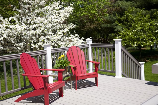 Composite Adirondack Chair Red