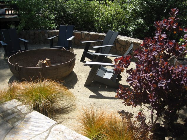Fire Pit - San Anselmo, CA - Photo Gallery - Landscaping Network