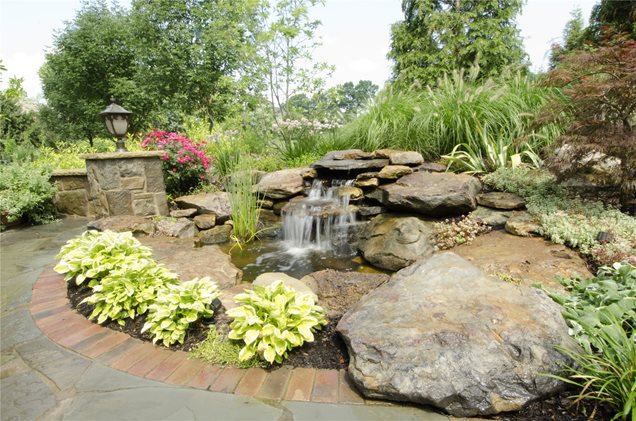 Landscaping Ponds and Waterfalls Ideas