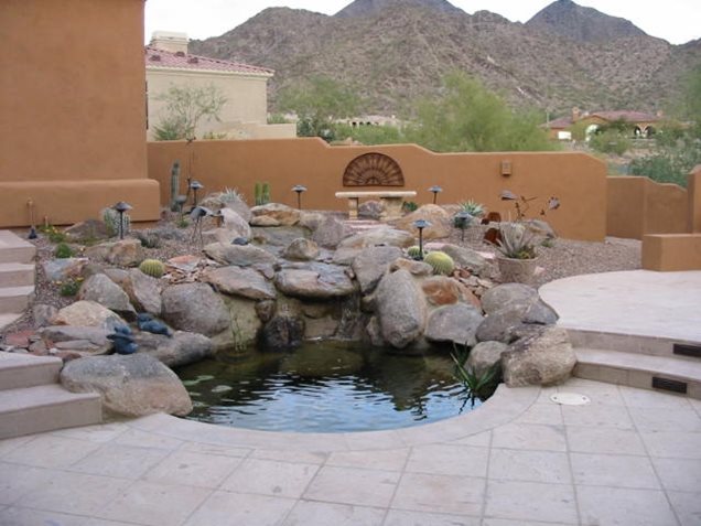 Pond and Waterfall - Sedona, AZ - Photo Gallery - Landscaping Network