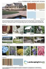 Landscape Design Sheet
Farmhouse Landscape
