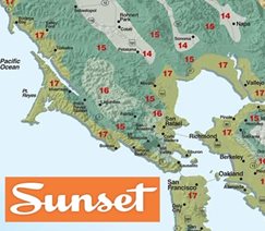 Sunset Climate Zones