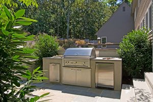 Backyard Small Outdoor Kitchen
Backyard Landscaping
Barry Block Landscape Design & Contracting
East Moriches, NY