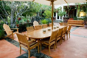 Stained Concrete Patio, Teak Patio Furniture
Backyard Landscaping
Landscaping Network
Calimesa, CA