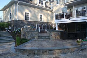 Circular Outdoor Kitchen
Outdoor Kitchen
Neave Group Outdoor Solutions
Wappingers Falls, NY