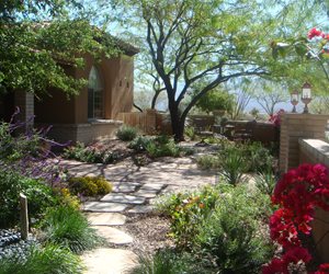 Garden Walkway Casa Casa Serena Landscape Designs LLC-关闭