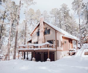 Winter Backyard, Snow, Deck
Unsplash
