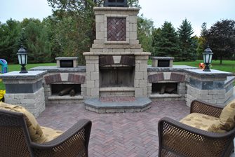 Outdoor Fireplace Kit