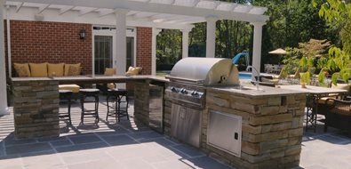 Stainless Steel Outdoor Kitchen Appliances
Outdoor Kitchen
Brown Design Group
New Stanton, PA