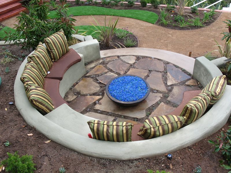 Built In Fire Pit Benches
Blue Garden
Promised Path Landscape Inc.
Chula Vista, CA