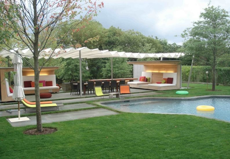Modern Backyard Ideas
Built-In Seating
Christensen Landscape Services
Northford, CT