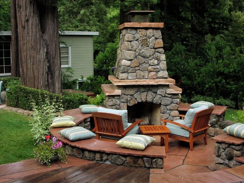 Outdoor Fireplace Seating
Country Landscape Design
Michelle Derviss Landscape Design
Novato, CA