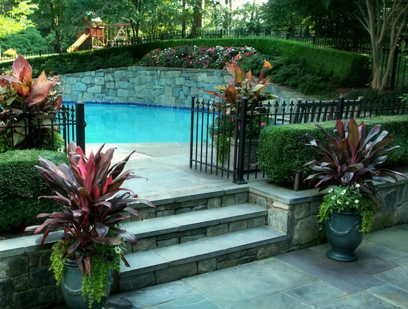 Stone, Steps, Pool, Containers
Entryways, Steps and Courtyard
Sisson Landscapes
Great Falls, VA