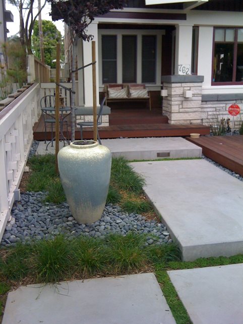 Concrete Slabs With Water Feature
Front Yard Landscaping
Landscaping Network
Calimesa, CA