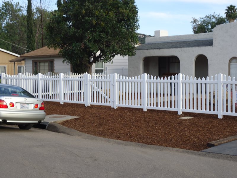 Vinyl Fence, Picket Fence, Front Fence
Gates and Fencing
Pacific Sunscapes
San Diego, CA