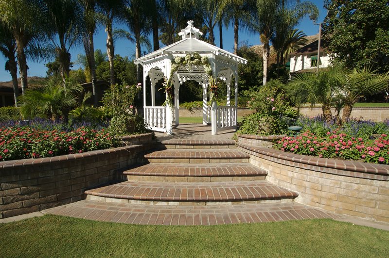 Wedding Gazebo, Brick Stairs
Gazebo
Landscaping Network
Calimesa, CA