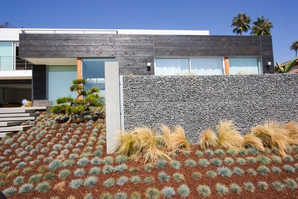 现代植物网格山坡景观接地景观建筑与规划，CA