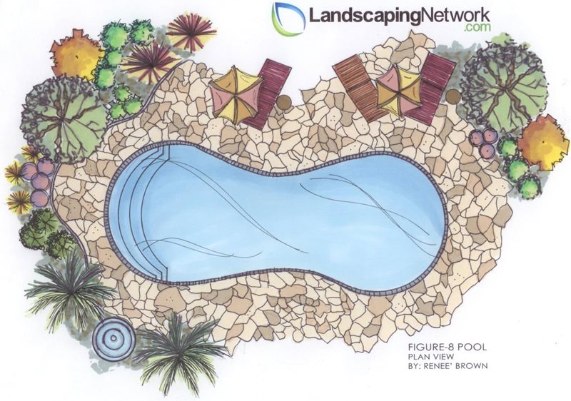 Figure 8 Pool Shape
Landscape Drawings
Landscaping Network
Calimesa, CA