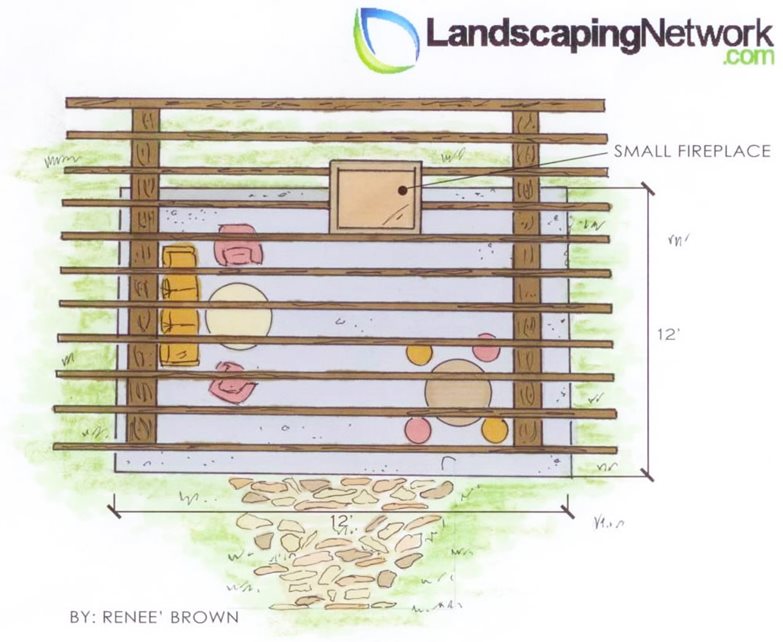 Fireplace Drawing
Landscape Drawings
Landscaping Network
Calimesa, CA