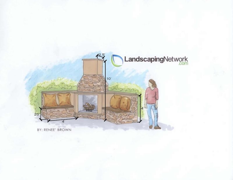 Fireplace Drawing
Landscape Drawings
Landscaping Network
Calimesa, CA