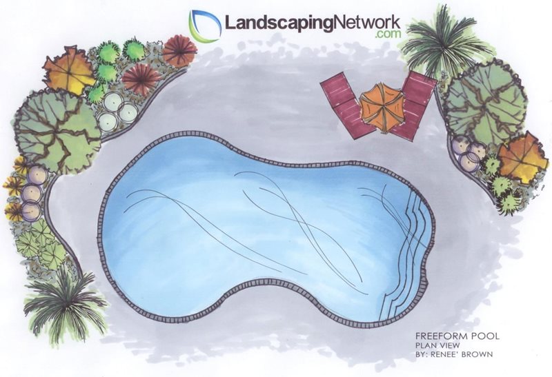 Freeform Pool Shape
Landscape Drawings
Landscaping Network
Calimesa, CA
