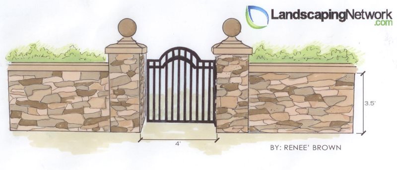 Gate Drawing
Landscape Drawings
Landscaping Network
Calimesa, CA