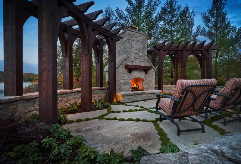 Fireplace Pergola, Stone Arch
Michigan Landscaping
Zaremba and Company Landscape
Clarkston, MI