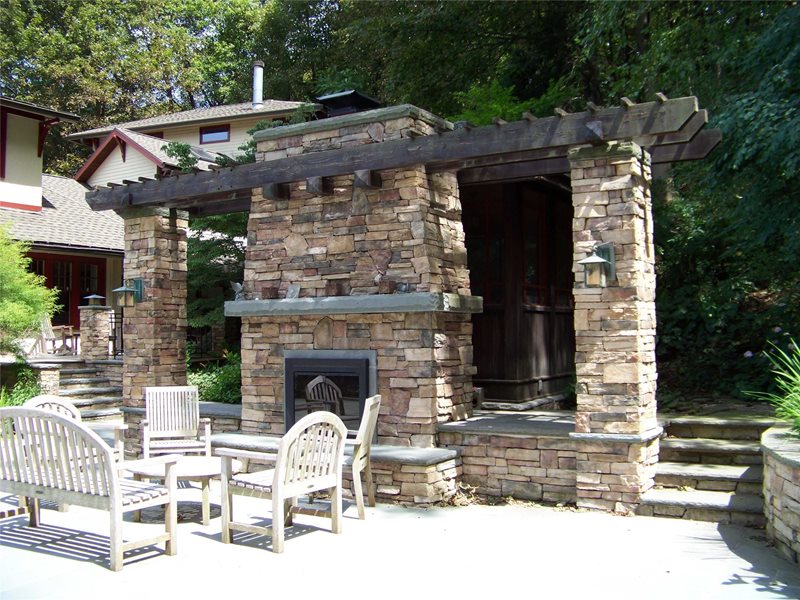 Outdoor Fireplace
Stonewood and Waters
Mendon, NY