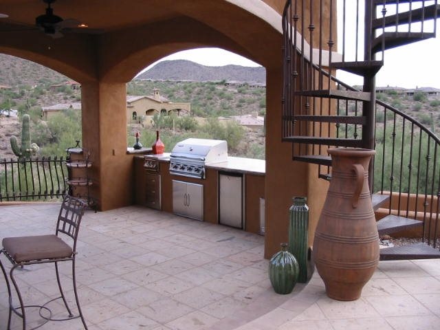 Built In Grill, Covered, Stucco
Outdoor Kitchen
JSL Landscape LLC
Sedona, AZ