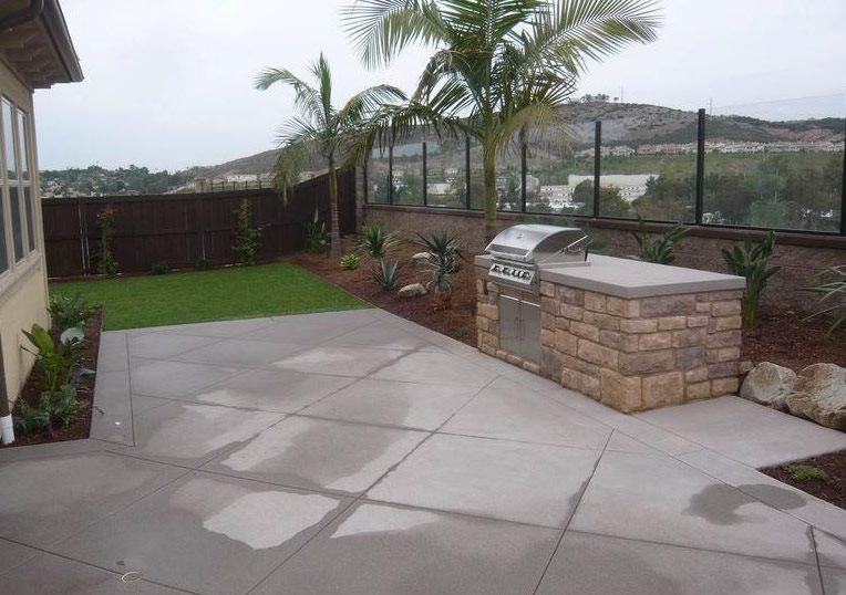 Small Grill, Built In, Concrete
Outdoor Kitchen
Quality Living Landscape
San Marcos, CA