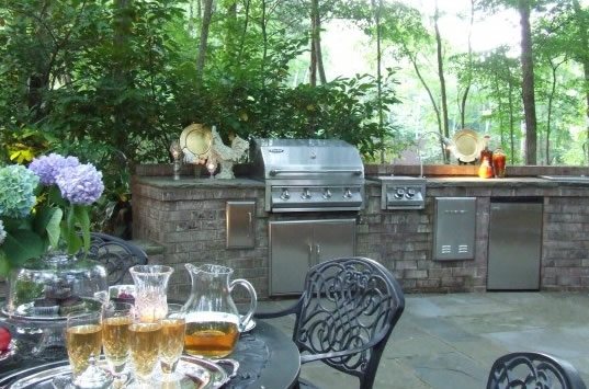 Stainless Steel Outdoor Appliances
Outdoor Kitchen
Coogan's Landscape Design
Pineville, NC