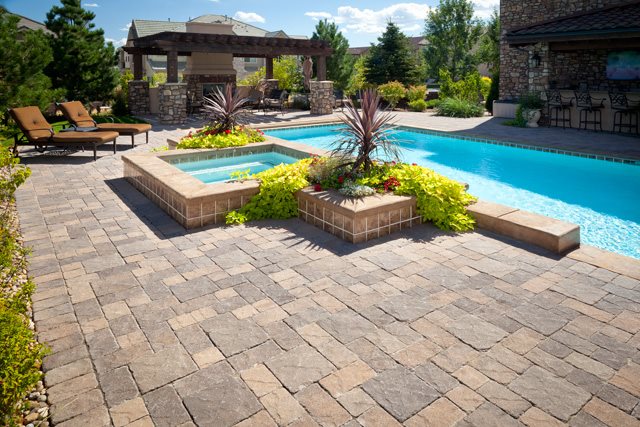 Paver Swimming Pool Deck, Raised Spa
Recently Added
American Design & Landscape
Parker, CO