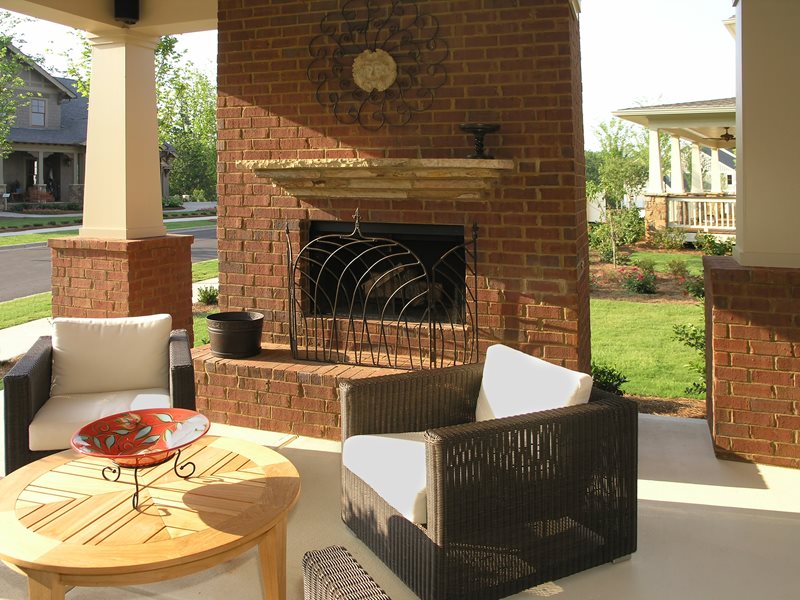 Brick Porch Fireplace, Front Yard Fireplace
Traditional Fireplace
Landscaping Network
Calimesa, CA