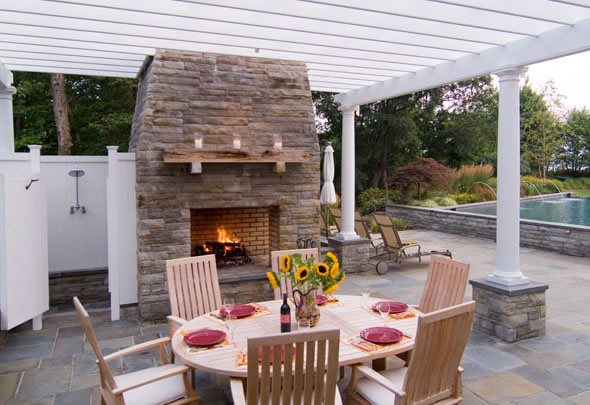 Shade For Outdoor Fireplace
Traditional Fireplace
Walnut Hill Landscape Company
Annapolis, MD
