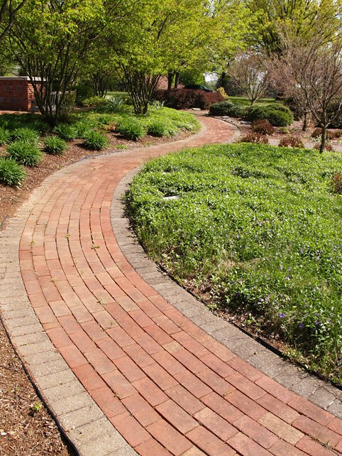 Curved Running Bond Path, Soldier Course Border
Walkway and Path
Landscaping Network
Calimesa, CA