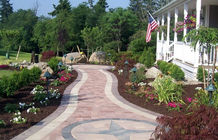 Paver Compass Design
Walkway and Path
Lehigh Lawn & Landscaping
Poughkeepsie, NY