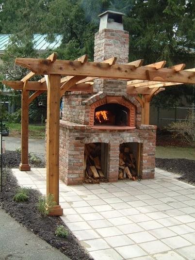 Outdoor Pizza Oven Landscaping Network, Outdoor Pizza Table Ideas
