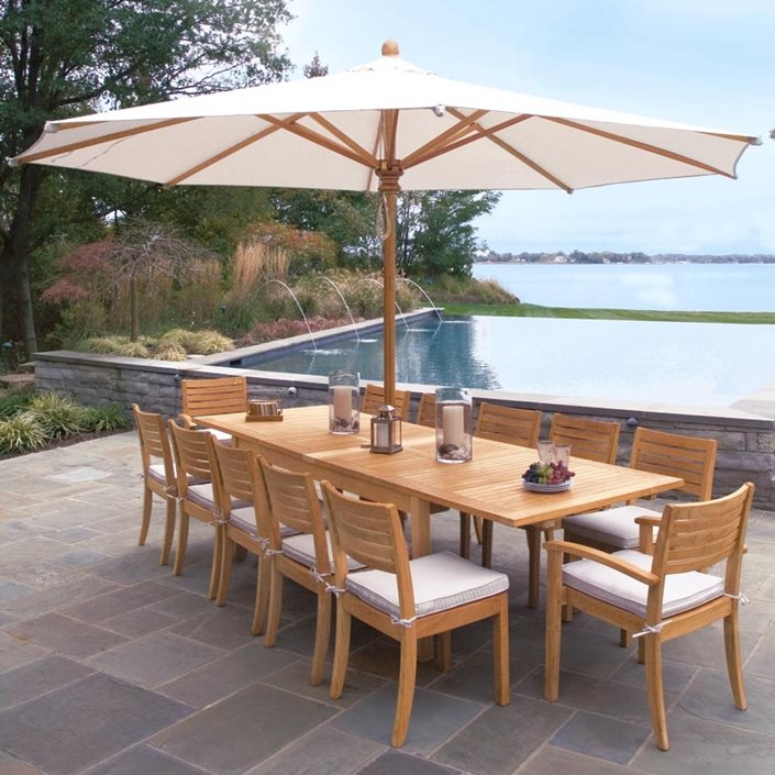 Teak Dining Lounge Furniture Landscaping Network - Country Casual Patio Furniture