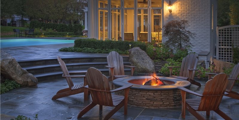 Average Fire Pit Dimensions Sizes Landscaping Network