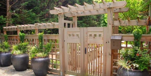 Garden Gate Ideas Wrought Iron Wooden, Simple Garden Gate Ideas