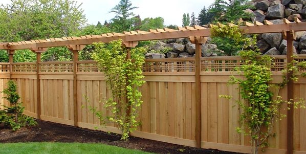Landscape Fence Ideas And Gates, Fence Pictures Landscaping