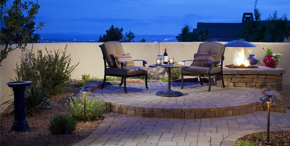 Round, Small, Raised, Patio, Pavers, Fire Pit, Lighting
Patio
WaterQuest, Inc.
Albuquerque, NM
