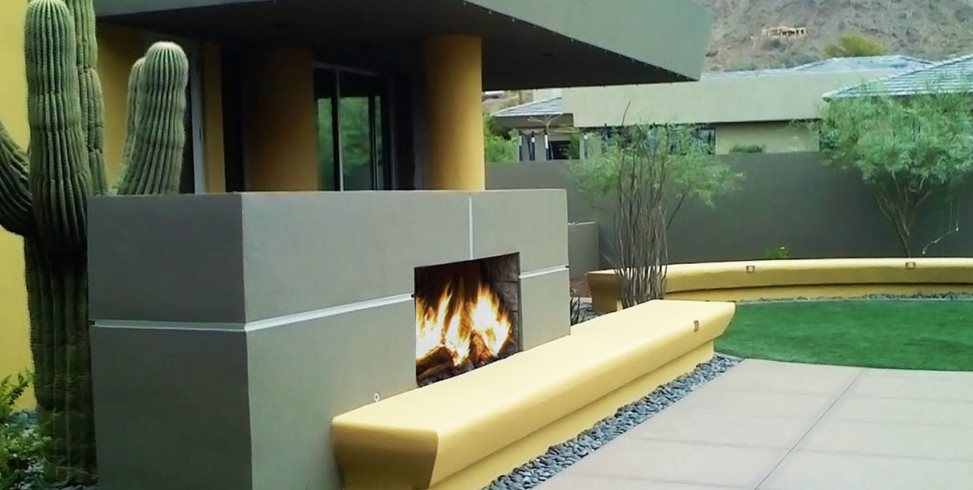 Contemporary Outdoor Fireplace
Walkway and Path
Bianchi Design
Scottsdale, AZ
